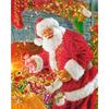 5D DIY Алмазная вышивка Санта-Клаус и детеныши Алмазная картина Вышивка крестиком Полный квадратный горный хрусталь