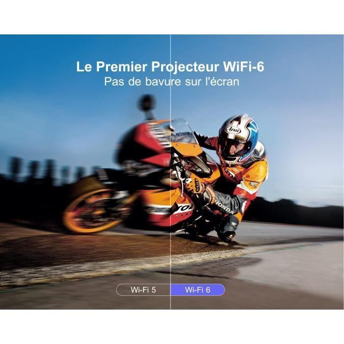 Видеопроектор - WiMiUS - P62 - Full HD 1080P - 12000 Люмен - WiFi Bluetooth