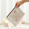1pc Mahjong Player Makeup Bags Makeup Corduroy Storage Bag Aesthetic Accessory Travel for Women Mahjong Club Game Lover Bags