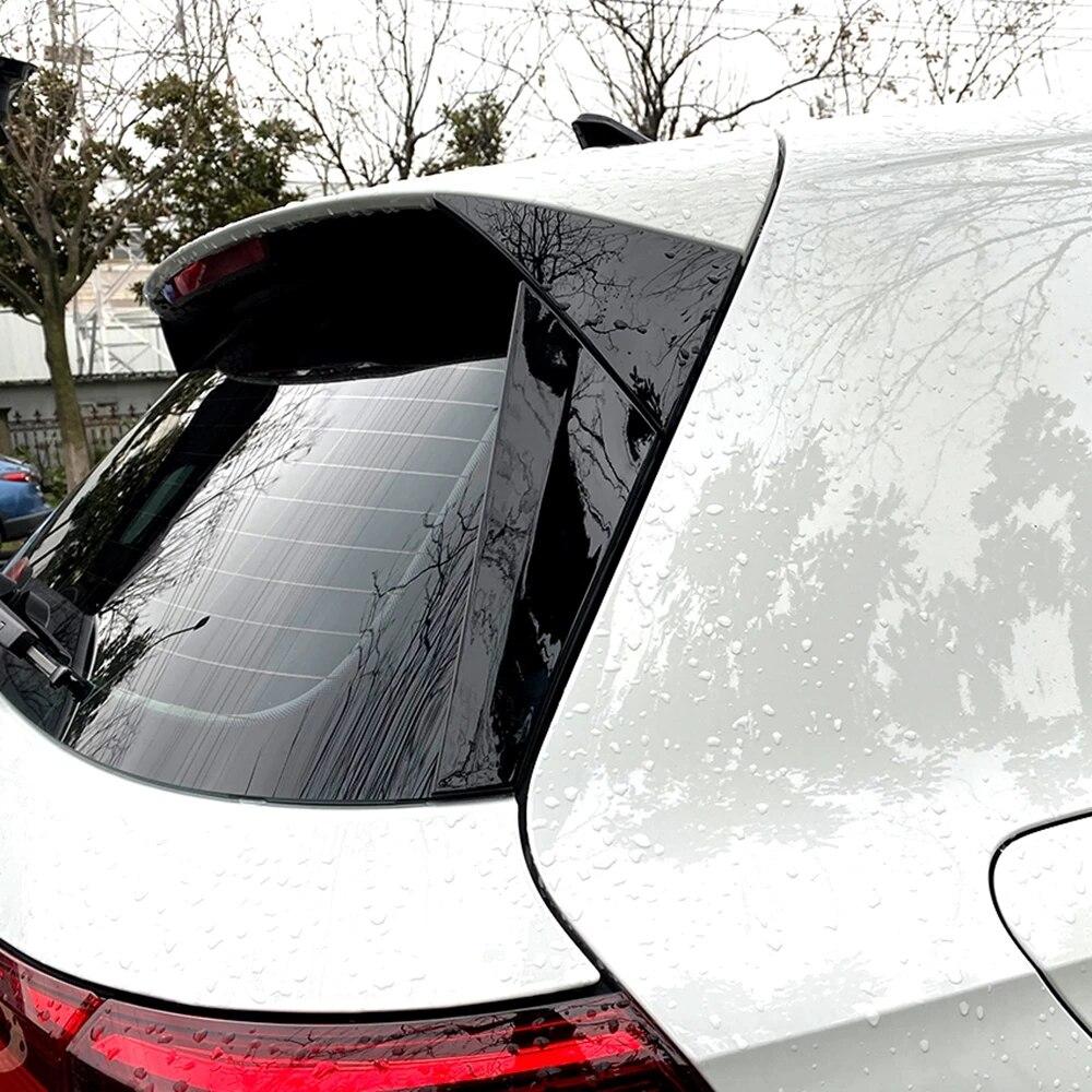 2 шт. для VW GOLF 8 MK8 MK VIII-разветвитель заднего стекла, боковой спойлер, крыло Canard, наклейка, отделка, автомобильные аксессуары