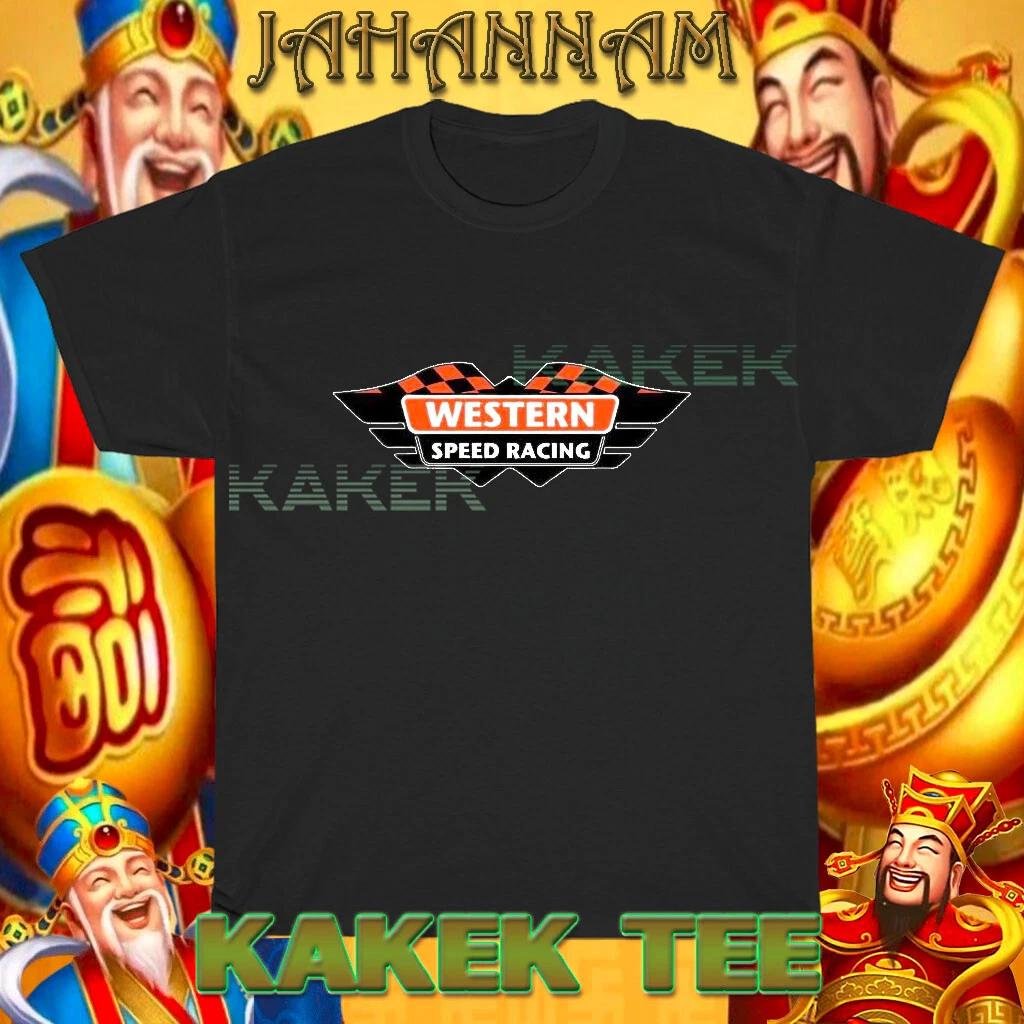 New West Racing Speed Classic Logo Funny T shirt American Size S to 5XL