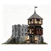 Новый MOC Средневековый Замок Крепость Модель Строительные Блоки DIY Модульная Строительная Технология Сборная Игрушка Взрослый Коллекционный Подарочный Набор
