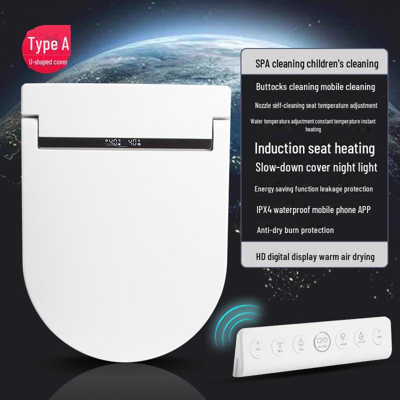 Универсальный умный чехол для сиденья унитаза с подогревом — многофункциональный для использования дома и в гостиницах.