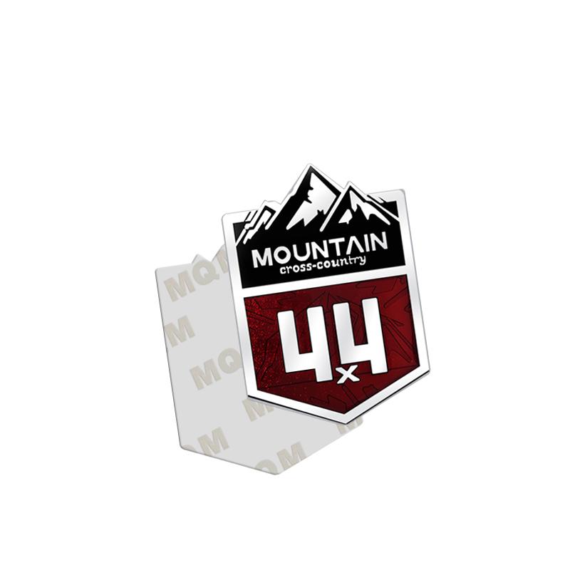 Metal Emblem Car Styling 4x4 Mountain Front Grille Sticker Badge for Jeep Compass Grand Cherokee Renegade Wrangler SUV 4WD uy1