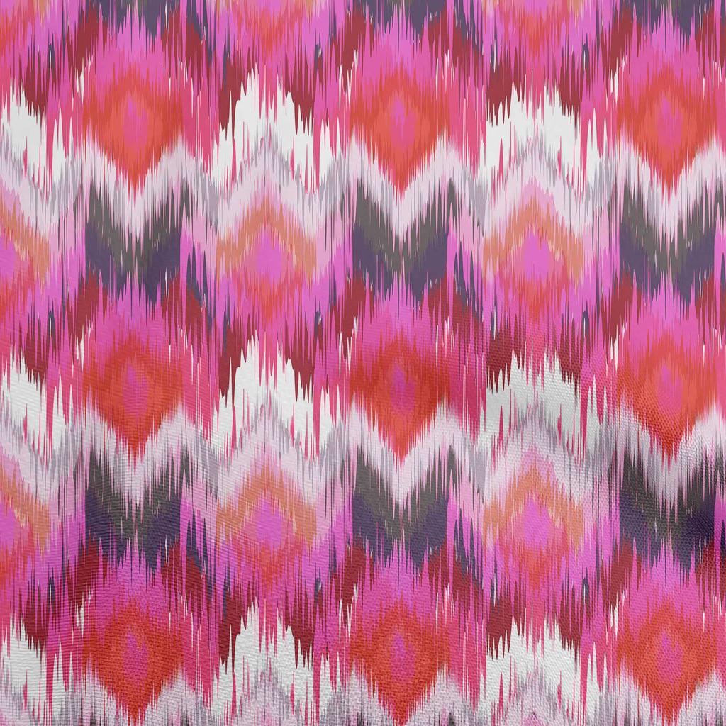 oneOone Cotton Flex Dark Teal Green Fabric Ikat Diy Clothing Quilting Fabric Print Fabric By Yard 40 Inch