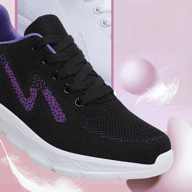 Lightweight Women Running Shoes Breathable Female Sports Shoes Anti-slip Women Sneakers Outdoor Flexible Vulcanized Shoes