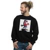 Marvel Mens Spider-Man Venom Cartoon Sweatshirt