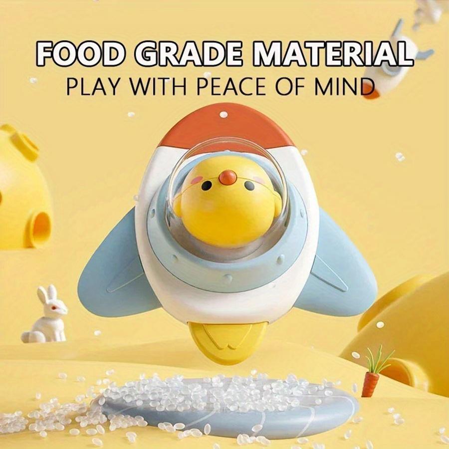 Детские игрушки Спиннер на присоске для малышей Монтессори Спиннер Сенсорные игрушки, Монтессори Игрушки для развития мелкой моторики для младенца Игрушка в подарок