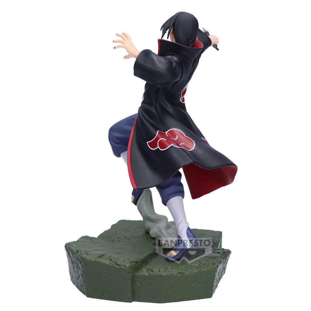 Banpresto Naruto Shippuden Combination Battle Itachi Uchiha Action Figure 16cm BP30021P Multicolor Collectible