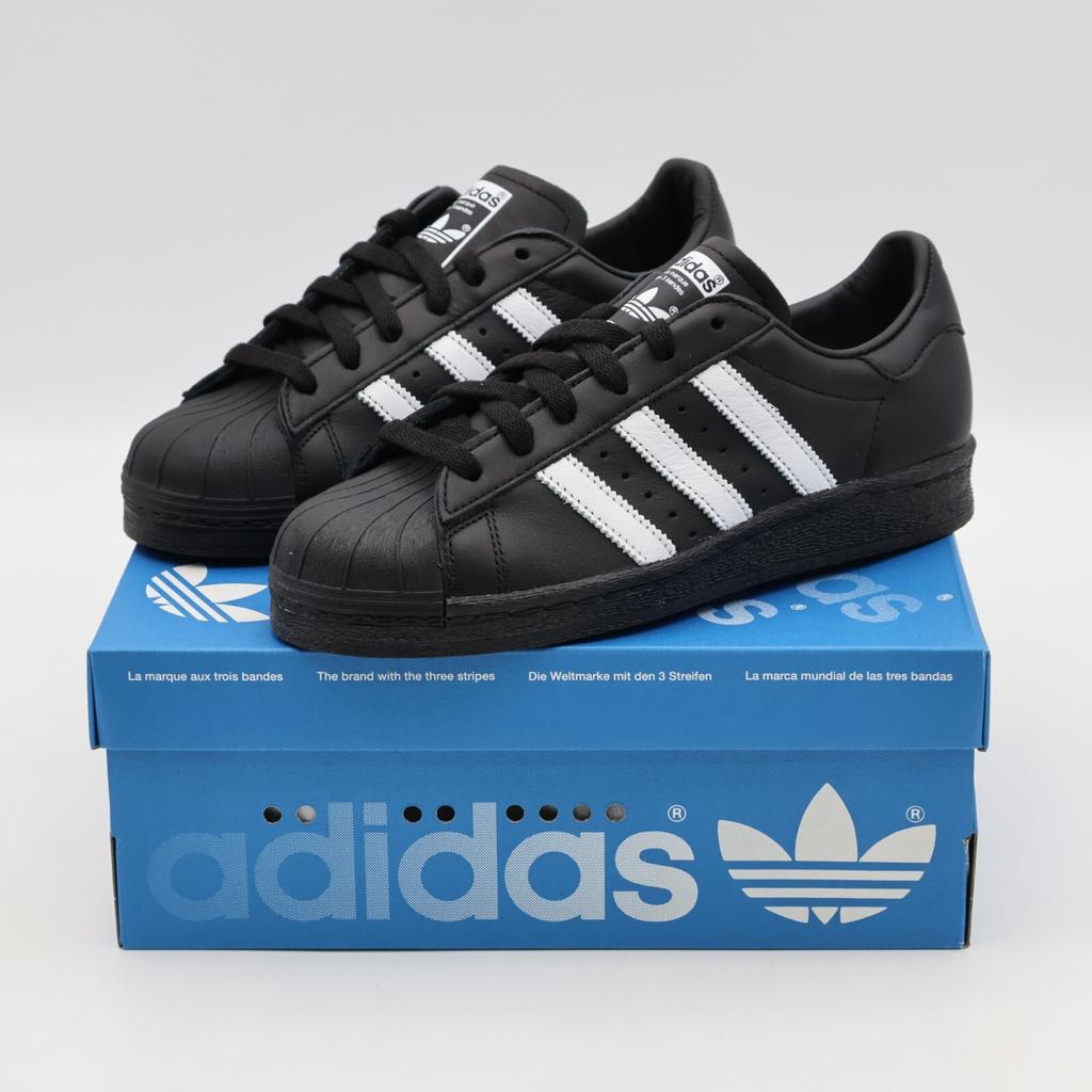 JI2026 adidas Originals Superstar 82 Черный Основной Белый Обувь (Мужской)