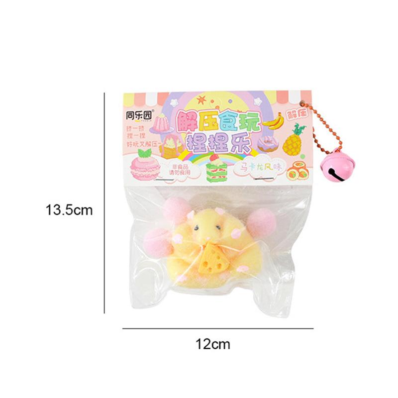 Мультяшный хомяк, сжимающий игрушки, плюшевая кошачья лапка, игрушка для снятия стресса, отскакивающая игрушка для снятия стресса для детей и взрослых, подарок на день рождения