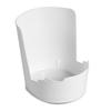 White Storage Rack For Pot Cover Spatula Stable Washable Organiser Holder For Cookware Home