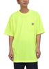Футболка мужская Large Short Chest Lime L [Carhartt], размер, рукав, карман, [Товар]