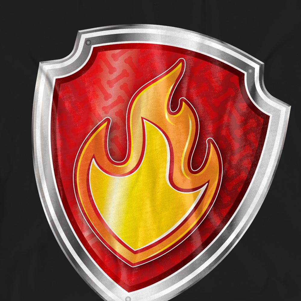 Paw Patrol Unisex Adult Marshall Badge T-Shirt