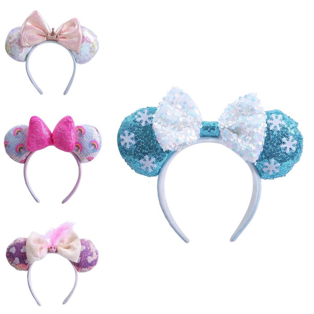 Handmade Princess Headband With Shimmering Sequins Ideal For Adults And Kids Rainbow Colors