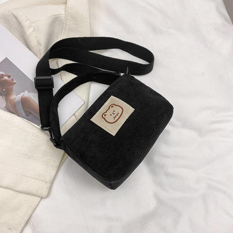 Trendy Corduroy Handbag For Women Fashionable Casual Crossbody Bag 2023 Design
