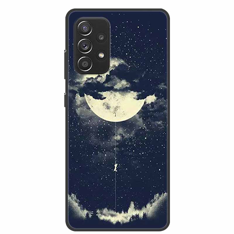 Для чехла Samsung A52s 5G противоударный мягкий силиконовый чехол из ТПУ для Samsung Galaxy A52s 5G чехлы для телефонов A52 S милый мультфильм