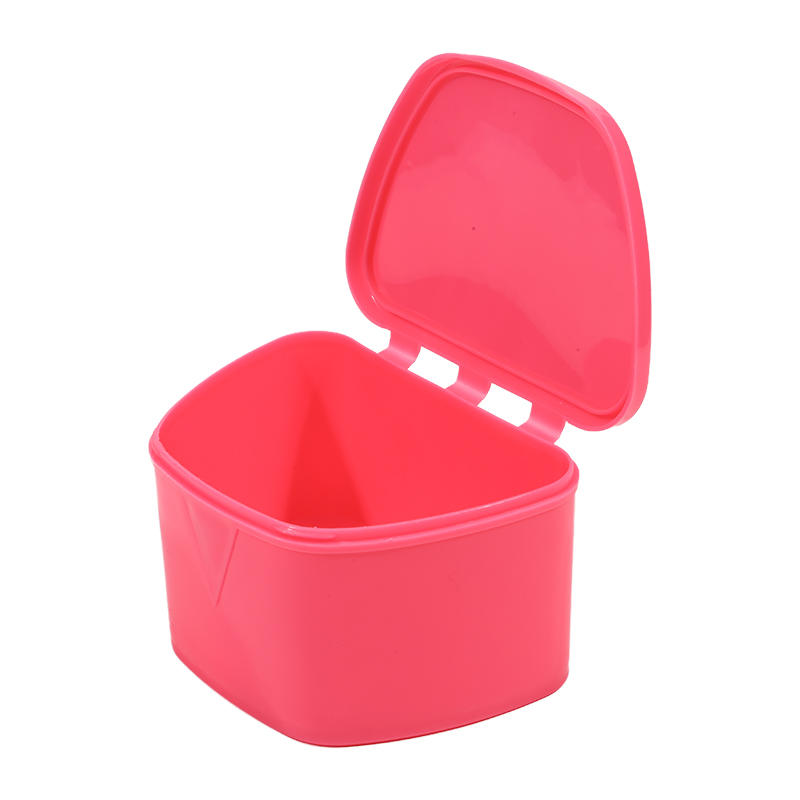 Стоматологическая коробка для зубных протезов Ортодонтическая коробка для зубной каппы Контейнер для ретейнера Пластиковый контейнер для отбеливания зубных протезов