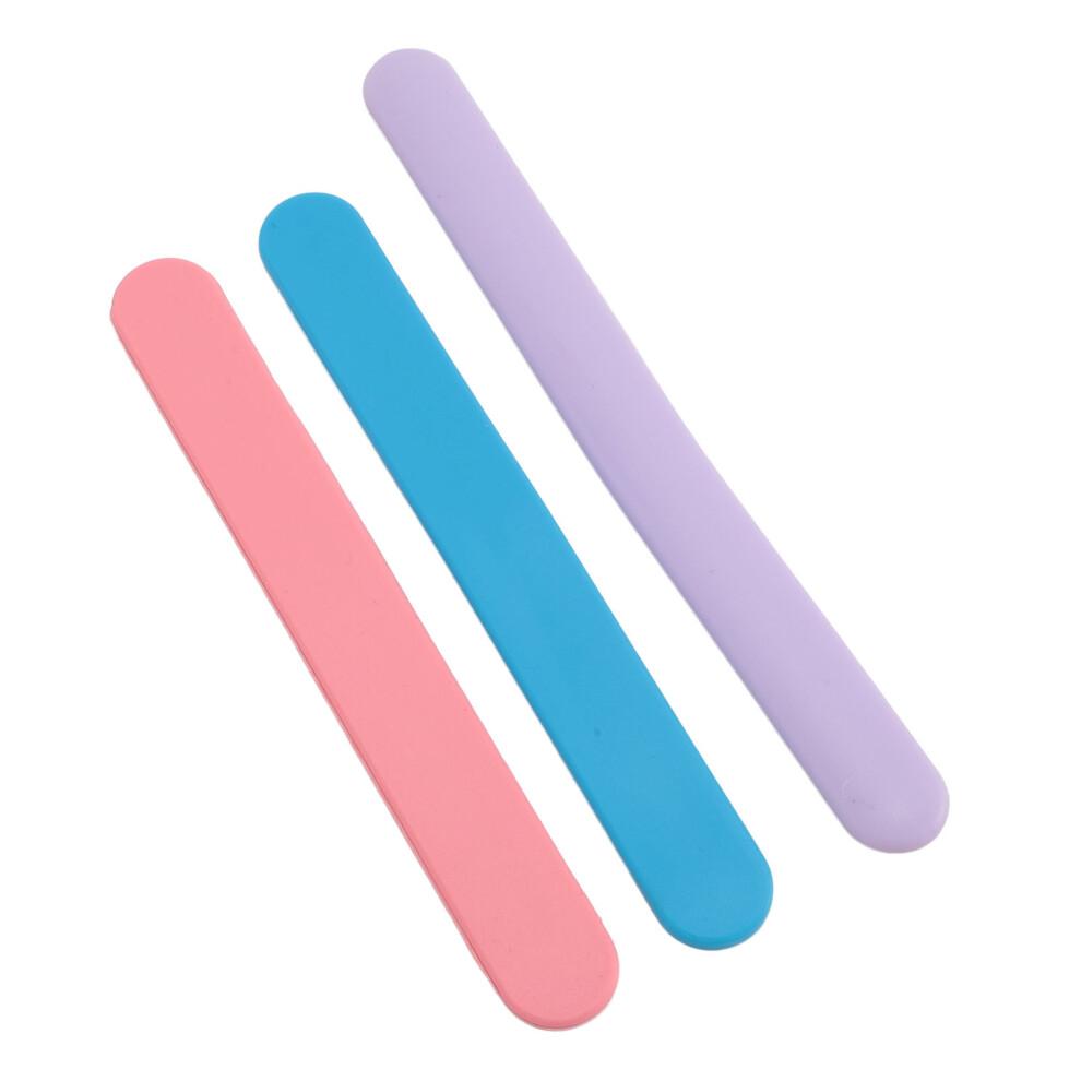 Set de 6 spatules en silicone pour le visage et l’épilation, outils réutilisables antiadhésifs