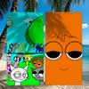 Мультяшная I-Incredibox S-Sprunki Полотенце Пляжное Полотенце Дорожное Легкое Приятное для Кожи Для Бассейна Пляжа Кемпинга Круиза Лето