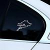 Rear Window Triangle Sticker Side Window Decal M Logo Car Sticker Vinyl Decal Graphics Fit for BMW 1 3 5 7 Series X1 X2 X3 X4 X5 CI5