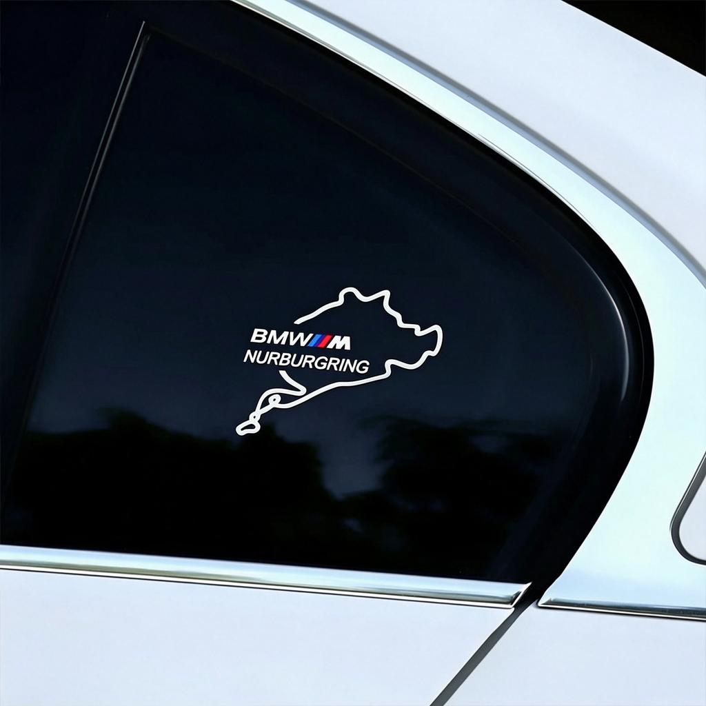Rear Window Triangle Sticker Side Window Decal M Logo Car Sticker Vinyl Decal Graphics Fit for BMW 1 3 5 7 Series X1 X2 X3 X4 X5 CI5