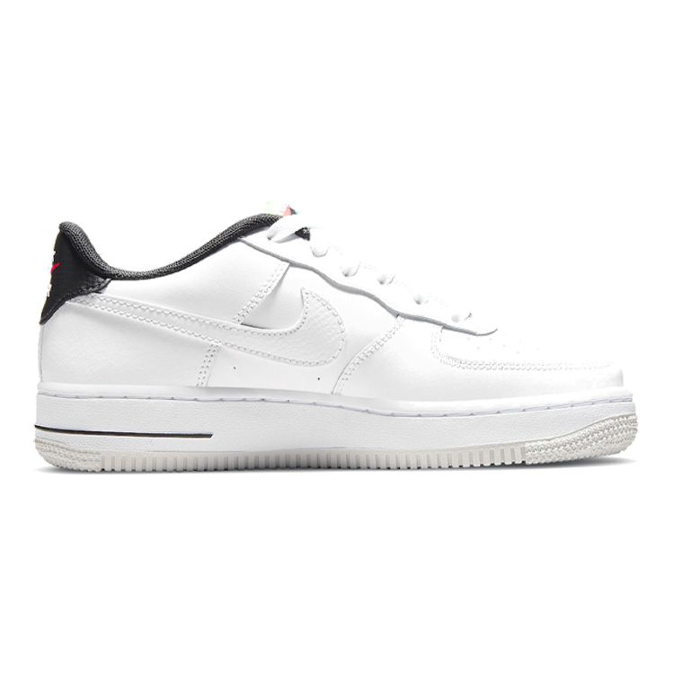 Air Force 1 07 LV8 3 GS Peace Love Nike Kids Sneakers White University-Red University-Gold DM8154-100