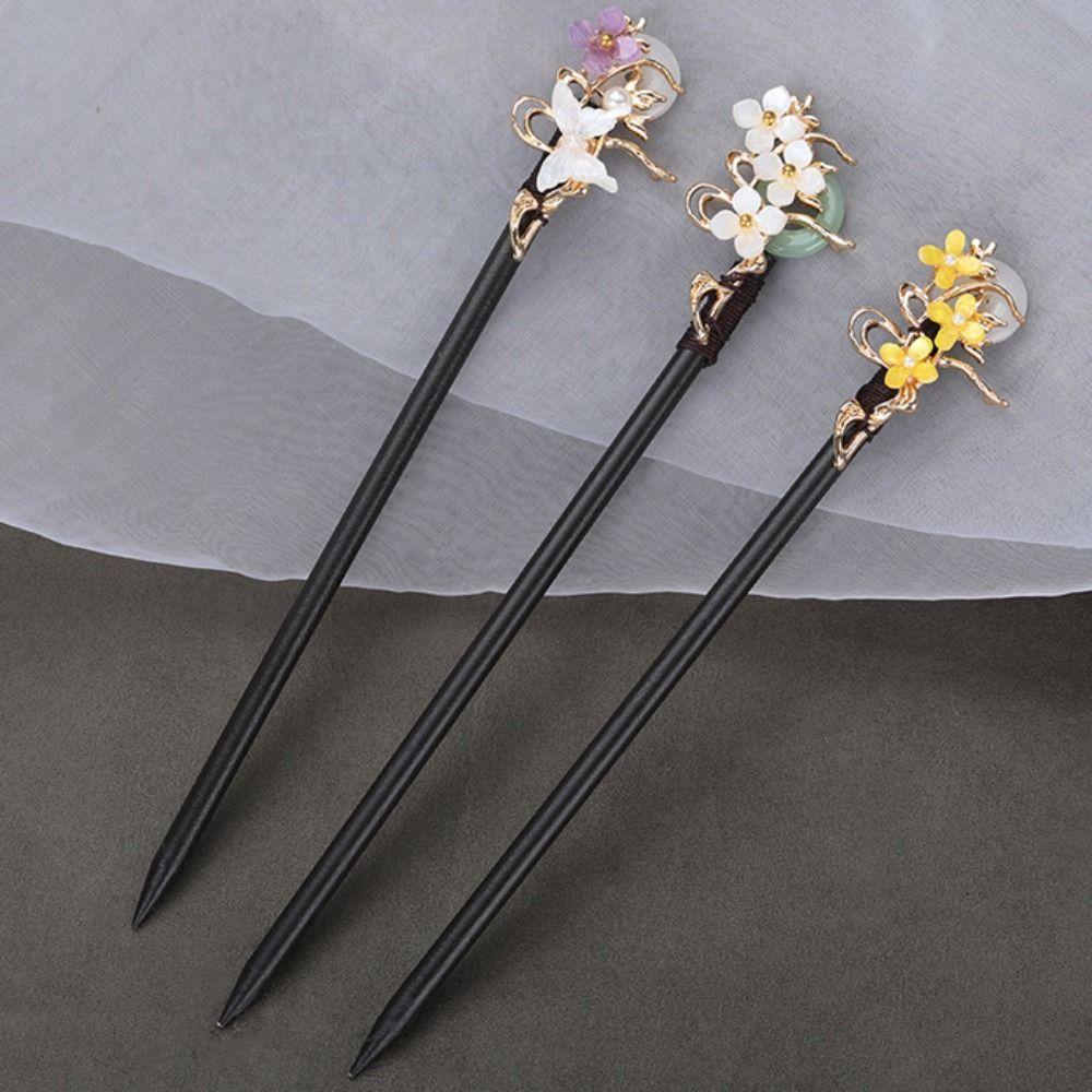 Tool Ancient Headwear Hanfu Hair Sticks Ancient Style Hairpin Chinese Style Headwear Wooden Hairpin