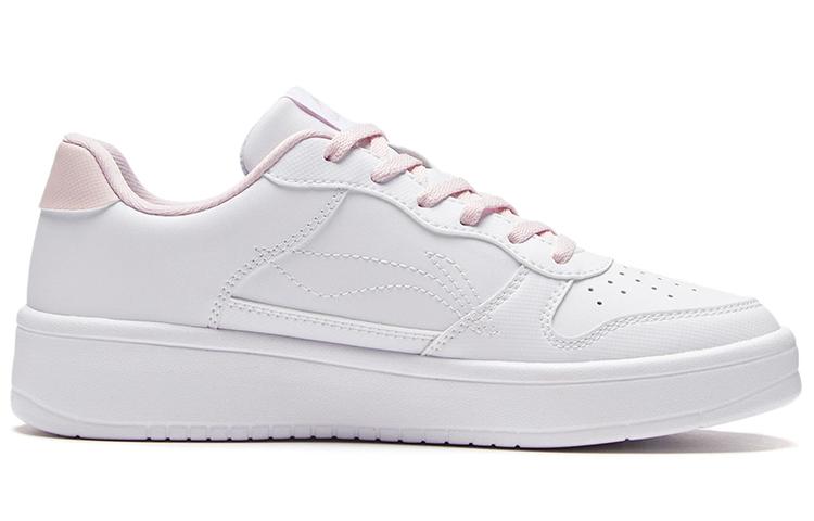 Li Ning Pontoons Low top Skateboard Shoes Women's White Pink AGCS420-5