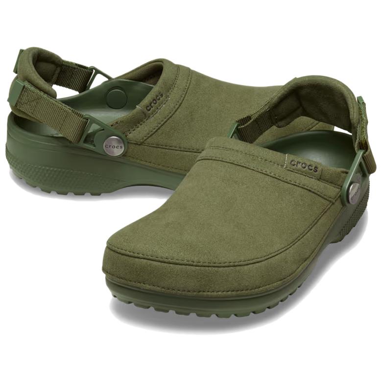 Crocs Простые удобные повседневные кроссовки с низким верхом Унисекс Обувь Зеленый 211930-309