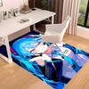 Hatsune Miku Printed Absorbent Washable Carpet, Non-Slip Bathroom Mats, Kitchen Rugs, Yoga Mat,Living Room Entrance, Camping Picnic Rugs