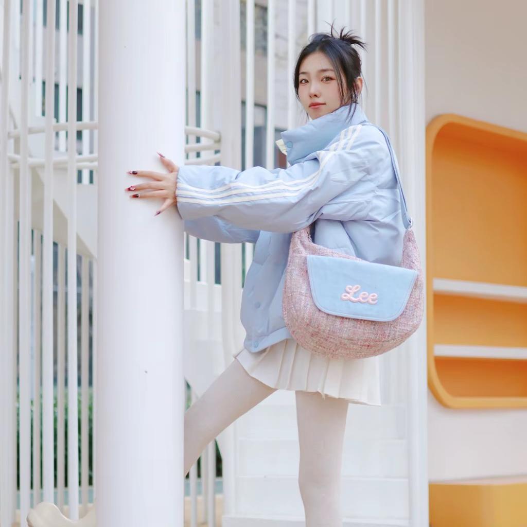 New Lee PU Shoulder Bag Women's Pink LE250030M-102