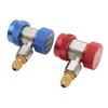 Quick Joint Quick Coupler L Type with Valve for AC Car Air Conditioner (R134a)
