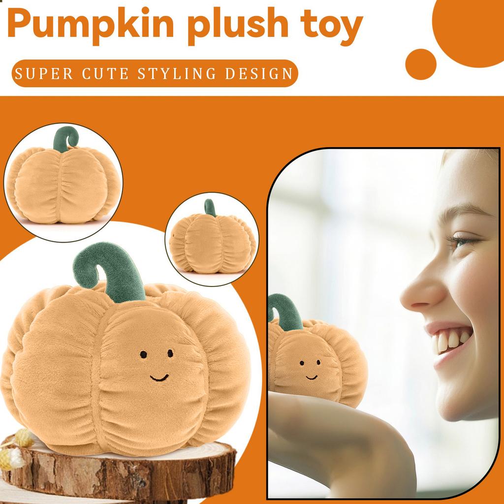 Pumpkins Plush Doll Cute Cartoon Plush Doll, Funny Pumpkins Doll