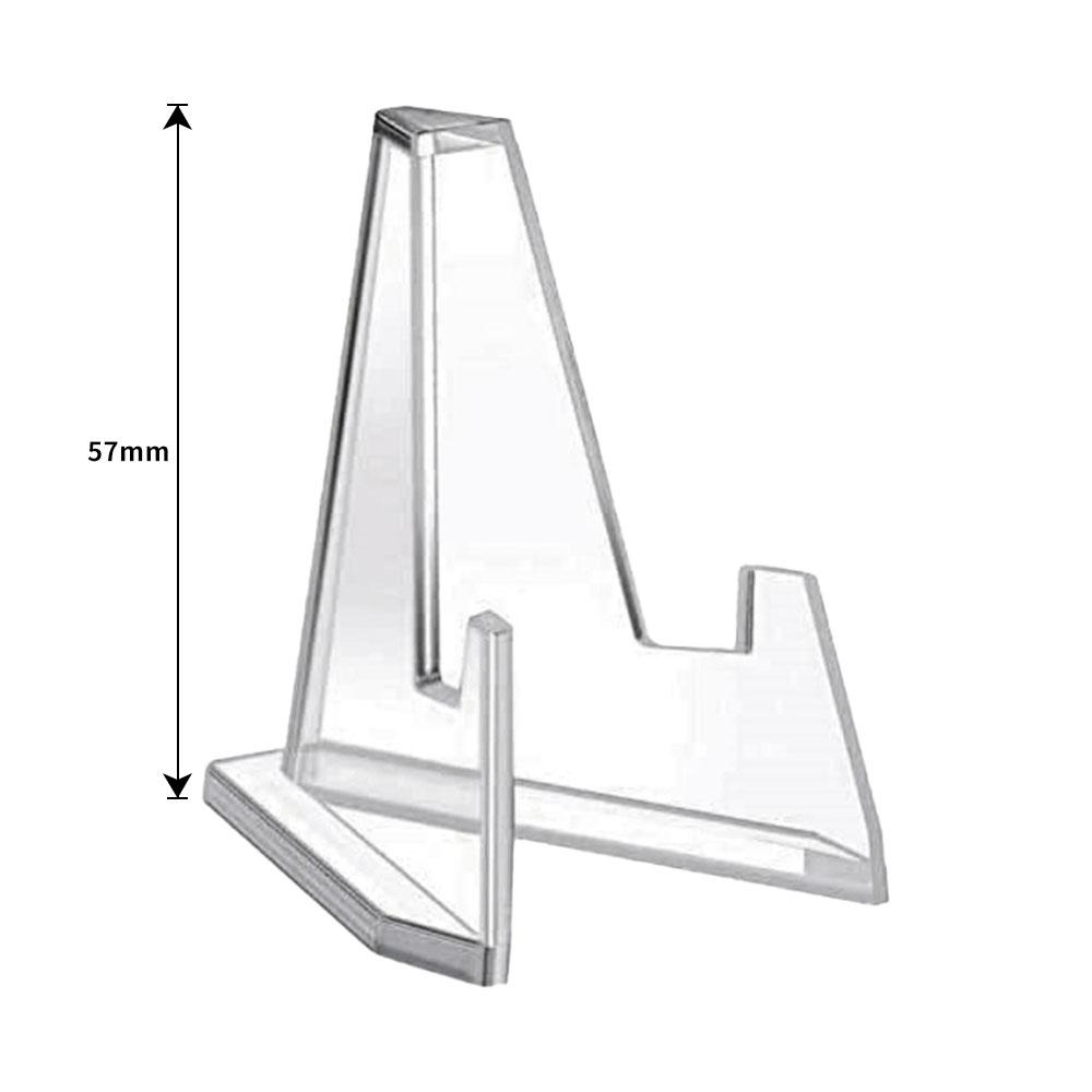Прозрачный акриловый держатель для монет, подставка для монет, маленькая подставка для карточек, памятная монета, подставка для монет, 5 шт., прямая поставка