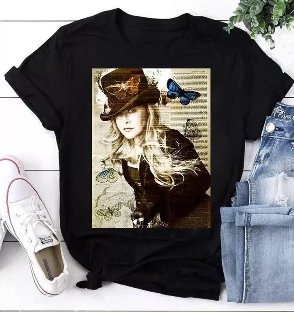 Stevie Nicks Trending Unisex Shirt 80s All Size Basic CD021 Unisex T-Shirt