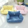Luxury Cat Bed Super Soft Warm Pet Sofa for Small Dogs Cats Detachable Washable Non-slip Kitten Puppy Sleeping Bed