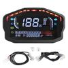 LED LCD Digital Speedometer Meter Odometer Gauge Motorcycle Tachometer Instrument Refitting Fit for