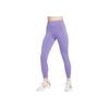 SS25 Universe Solid Mid Support High Waist Comfortable Fashion Soft Sports Long Pants Women Bottoms Purple HQ6814-527