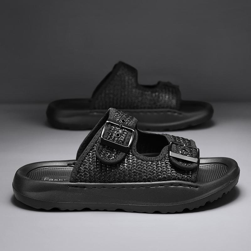 Fashion 2025 Summer Male Casual Shoe Fashion Footwear Big Size 45 Male Slippers Mens Beach Sandals Mesh Comfortable Breathable Man Shoe