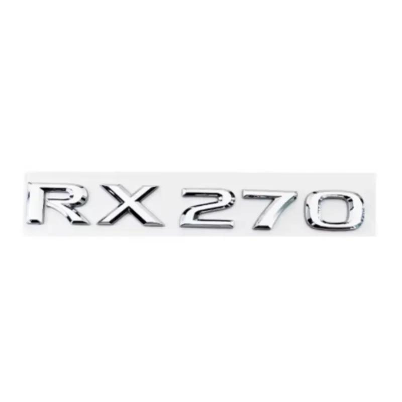 3D ABS Logo For Lexus GX470 LX570 LX600 RX350 RX300 Emblem Number Letters Sticker Car Trunk Badge Adhesive Decal Accessories AEO1