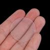 Circular Watch Glass Replacement Flat Sapphire Glass Thickness 1.0Mm Dia 25-35Mm Transparent Crystal Mineral Glass Watch Parts