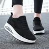Women’s Black Running Sneakers Casual Red Sport Shoes White Walking Thick Sole Height Increase Platform Shoes Over Sized