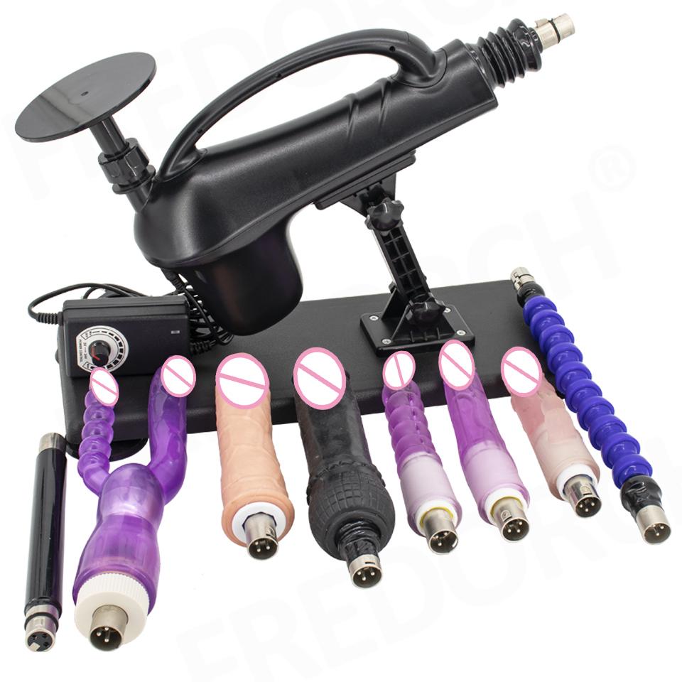 Портативная автоматическая секс-машина с различными дилдо для женской мастурбации, насос для пары, уникальная секс-игрушка