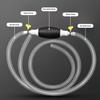 Многоцелевой всасывающий насос для жидкости Портативный ручной насос для перекачки топлива с высокопроизводительным шлангом Многоразовое масло