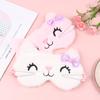 Kids Anime Sleeping Mask Blindfold Cartoon Eye Cover for Travel Rest Comfortable Sleep Accessory