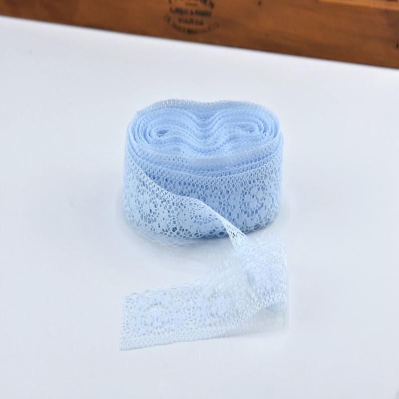 10Yard/Lot Cotton White Lace Trim Fabric Craft DIY Natural Lace Ribbon Sewing Clothing Embroidery Wedding Party Accessories 40mm