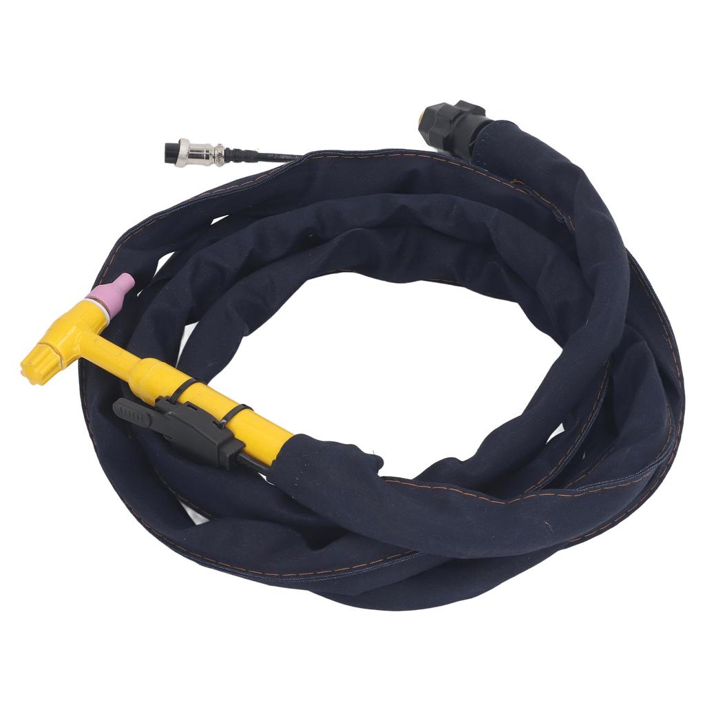 Комплект горелки TIG QQ150A 4 м, аргоновая сварочная горелка с воздушным охлаждением и чехлом из силиконовой ткани