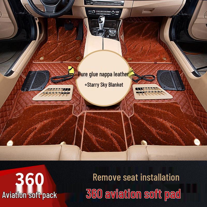 SIDI 360° Aviation Floor Mats - Soft Install, Seat Removal Required