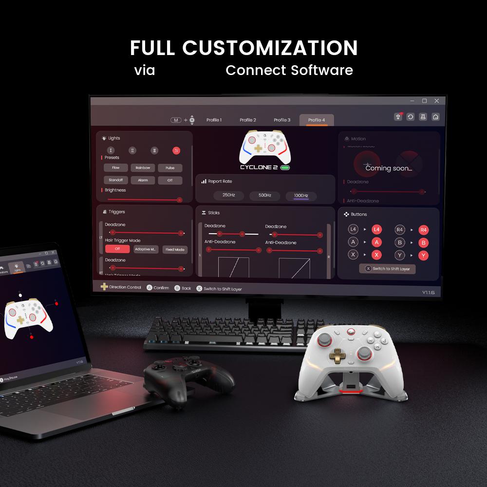 Bluetooth геймпад, совместимый со Switch, PC, iPhone и Android устройствами, беспроводной геймпад/джойстик